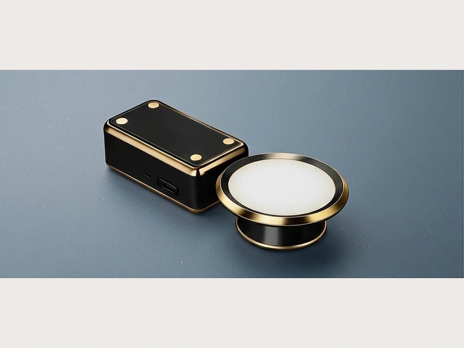 Digital stethoscope set — studio product view