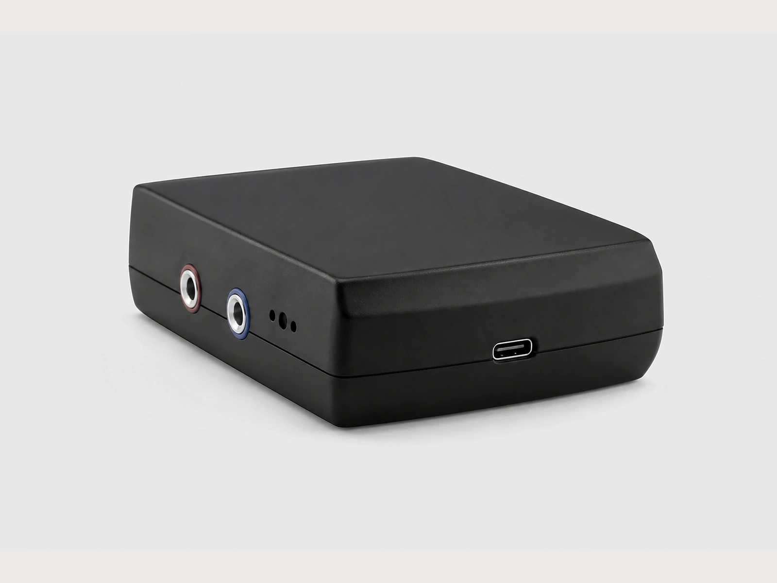 ECG/EMG acquisition device — assembled enclosure