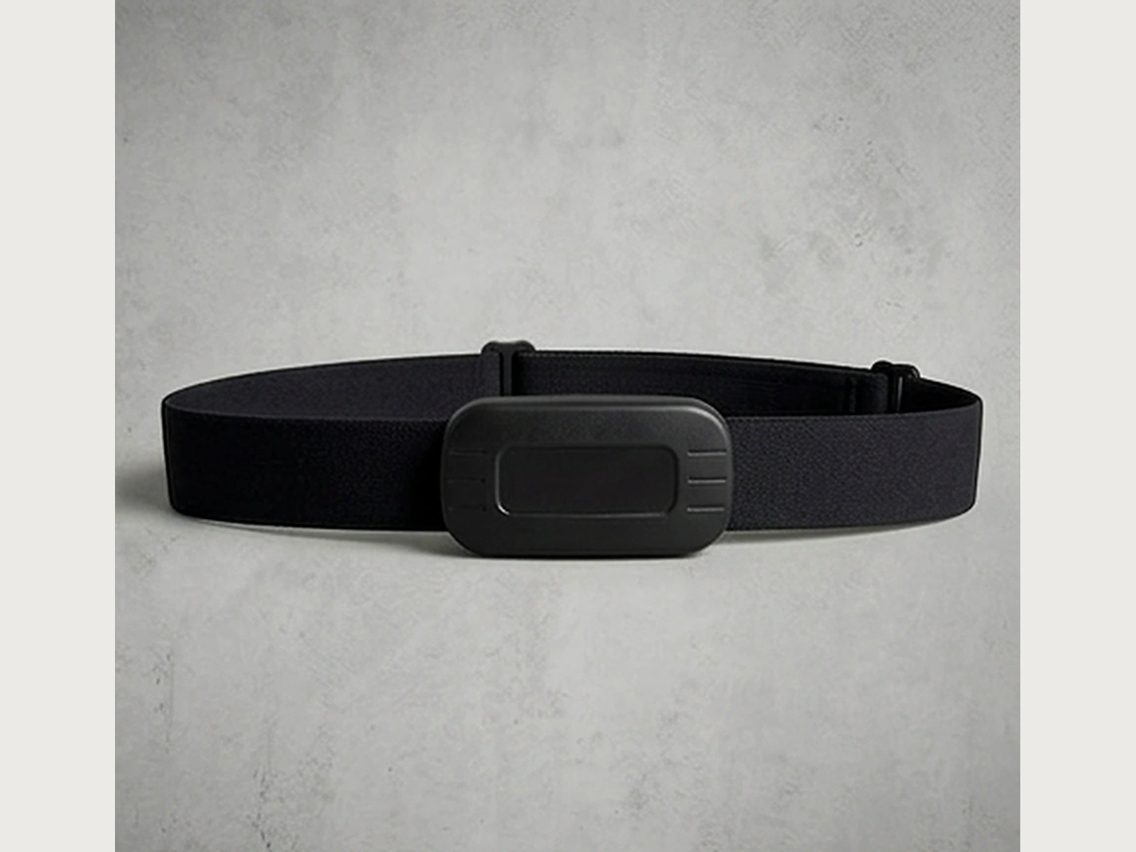 Respiratory chest-strap monitor — alternate angle