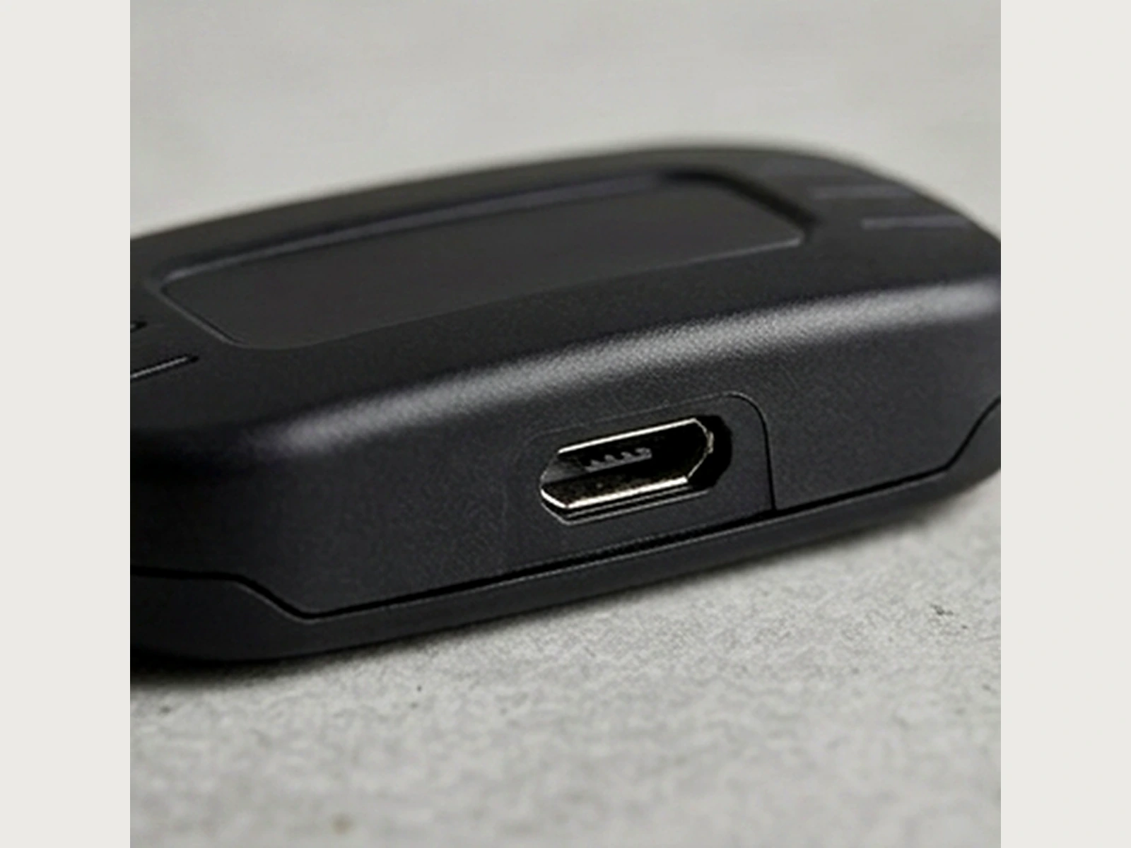 Respiratory sensor pod — detail view