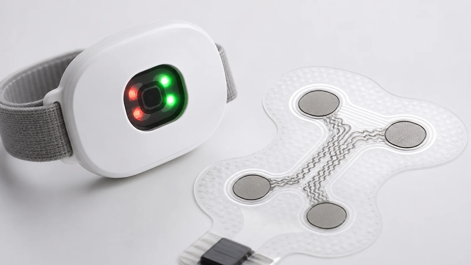 Medical biosensor patch and optical sensing components